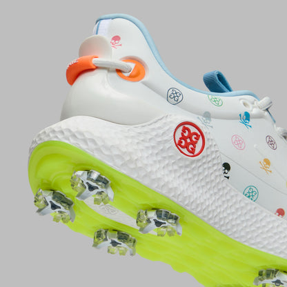 G/FORE WOMEN'S MG4+ O2 G/LOCK SKULL & TEES -- SNOW/MULTI