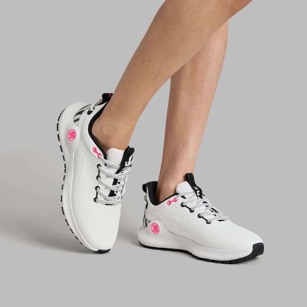 G/FORE WOMEN'S MG4+ O2 EMBOSSED HEART G'S -- SNOW