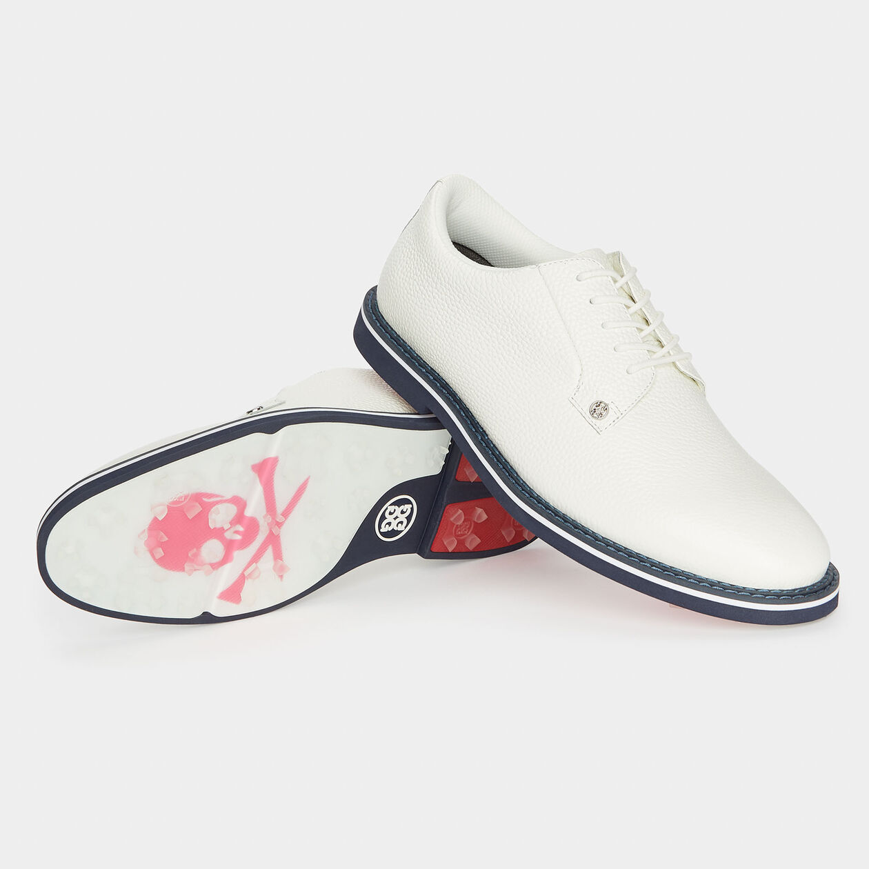 G/FORE GALLIVANTER PEBBLE LEATHER -- SNOW/TWILIGHT