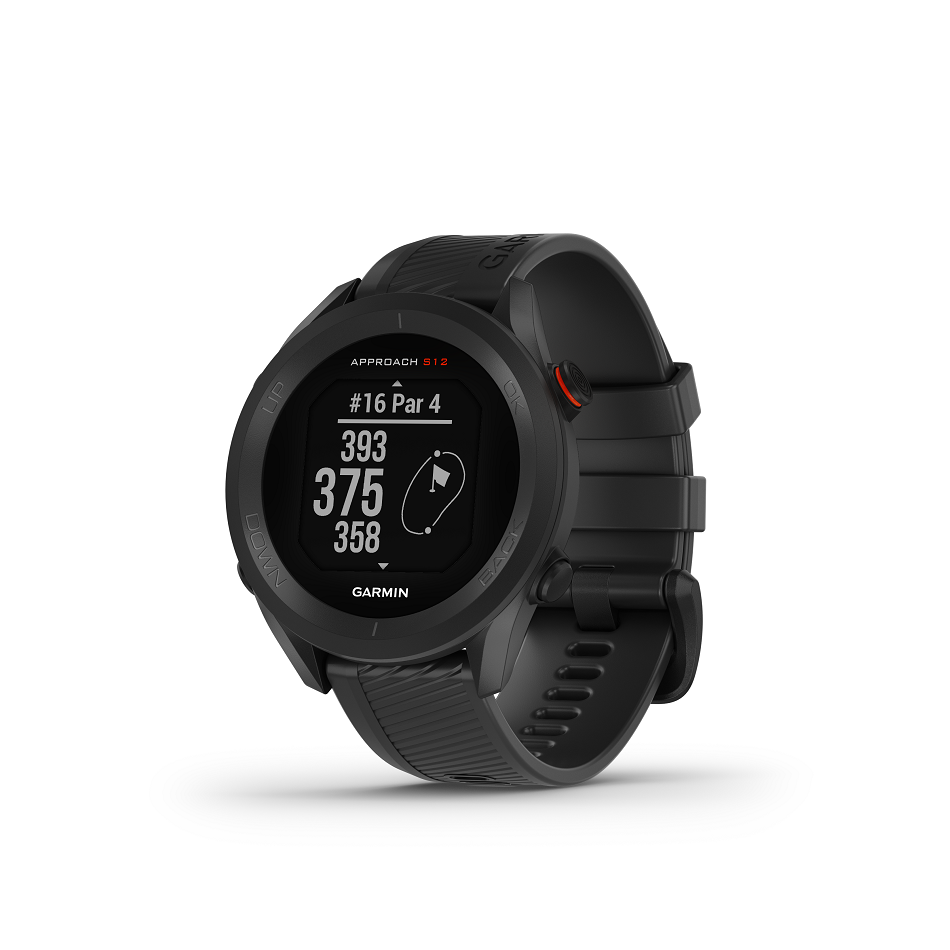 Garmin Approach S12 GPS Golf Watch - Black