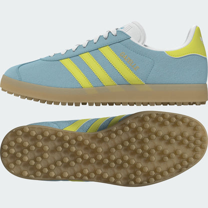 ADIDAS WOMEN'S GAZELLE GOLF -- BLUE/YELLOW
