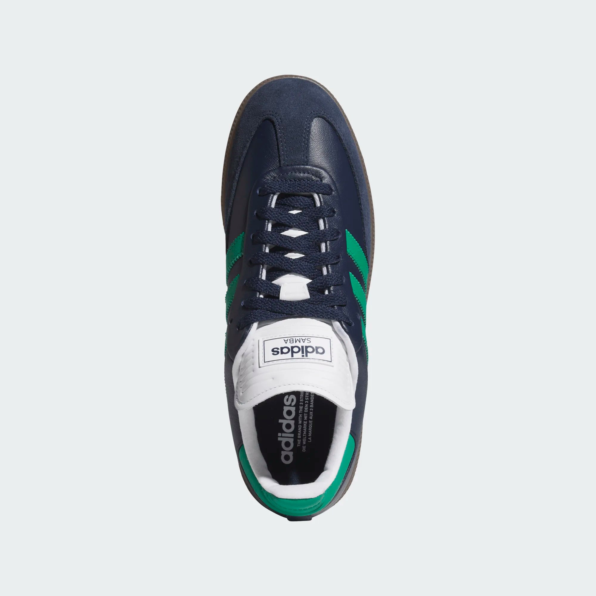 ADIDAS SAMBA GOLF -- NAVY/GREEN