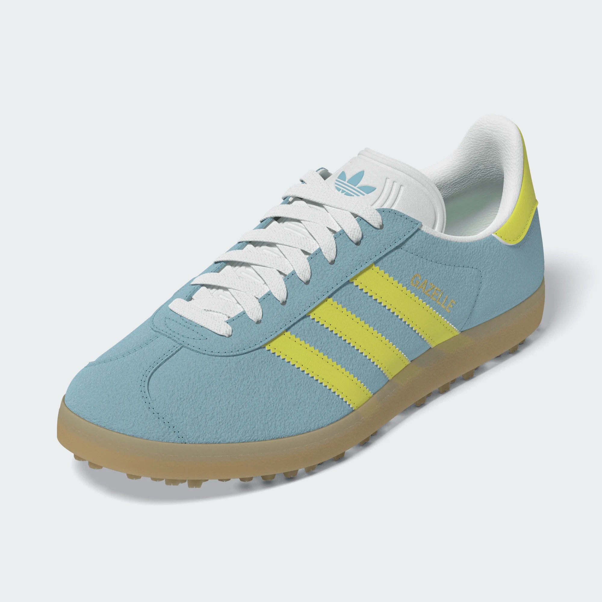 ADIDAS WOMEN'S GAZELLE GOLF -- BLUE/YELLOW