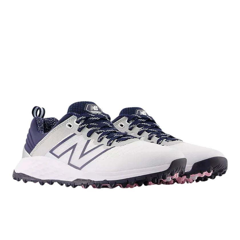 NEW BALANCE WOMEN'S FRESH FOAM CONTEND V2 -- WHITE/NAVY
