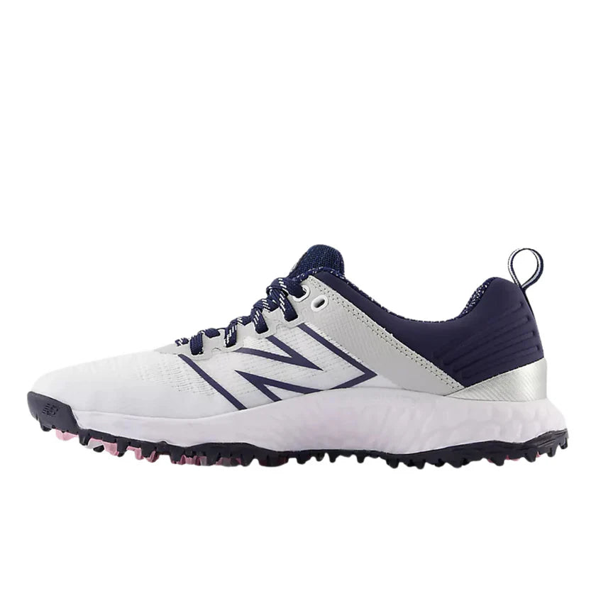 NEW BALANCE WOMEN'S FRESH FOAM CONTEND V2 -- WHITE/NAVY