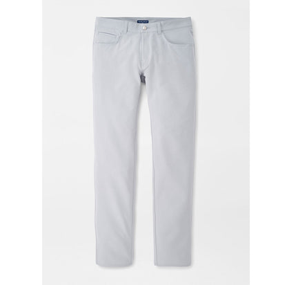 Peter Millar Kirk Performance Five-Pocket Pant - Light Grey