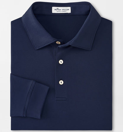 Peter Millar Lyons Long-Sleeve Performance Polo