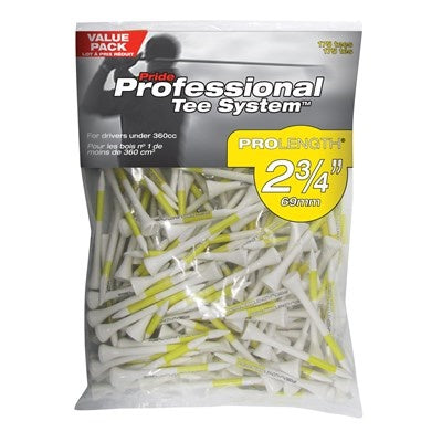 Pride Golf 2 3/4" Value Pack (175 tees)