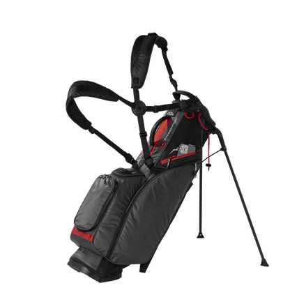 Sun Mountain Eclipse E-2.5 Stand Bag - BLACK-STEEL-RED
