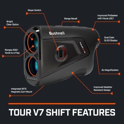 BUSHNELL TOUR V7 SHIFT LASER RANGE FINDER