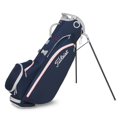 Titleist 2025 Player 4 Carbon Stand Bag - NAVY-WHITE-RED