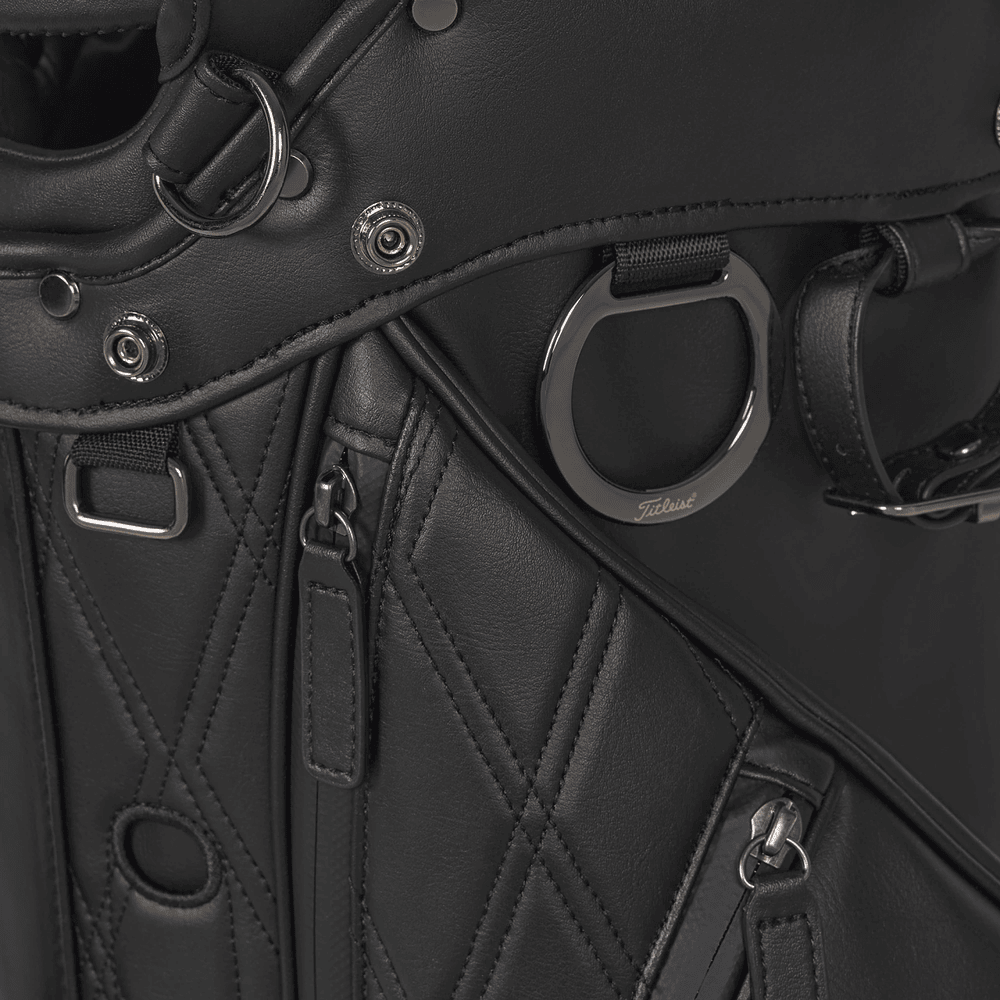 Titleist LINKSLEGEND Limited Editon Quilted Members Stand Bag - BLACK
