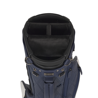 Titleist LINKSLEGEND Limited Editon Quilted Members Stand Bag - NAVY-WHITE
