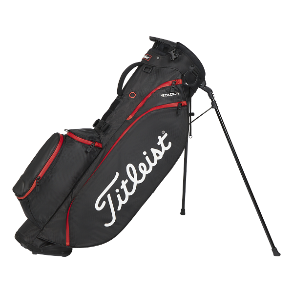 Titleist Player 4 StaDry - BLACK-BLACK-RED