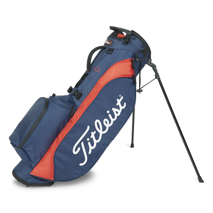 Titleist Players 4 Standbag - NAVY/RED