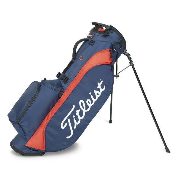 Titleist Players 4 Standbag - NAVY/RED