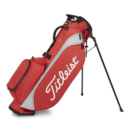Titleist Players 4 Standbag - RED/GRAY