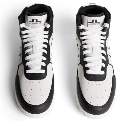 J. LINDEBERG ACE HIGH-TOP GOLF SNEAKER -- BLACK