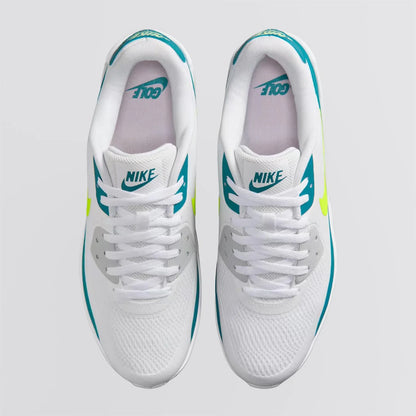 NIKE AIR MAX 90 G -- WHITE/VOLT