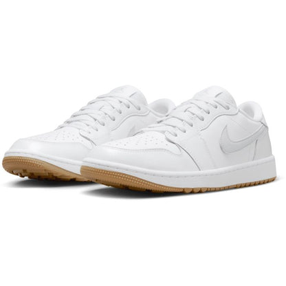 AIR JORDAN 1 LOW GOLF -- WHITE