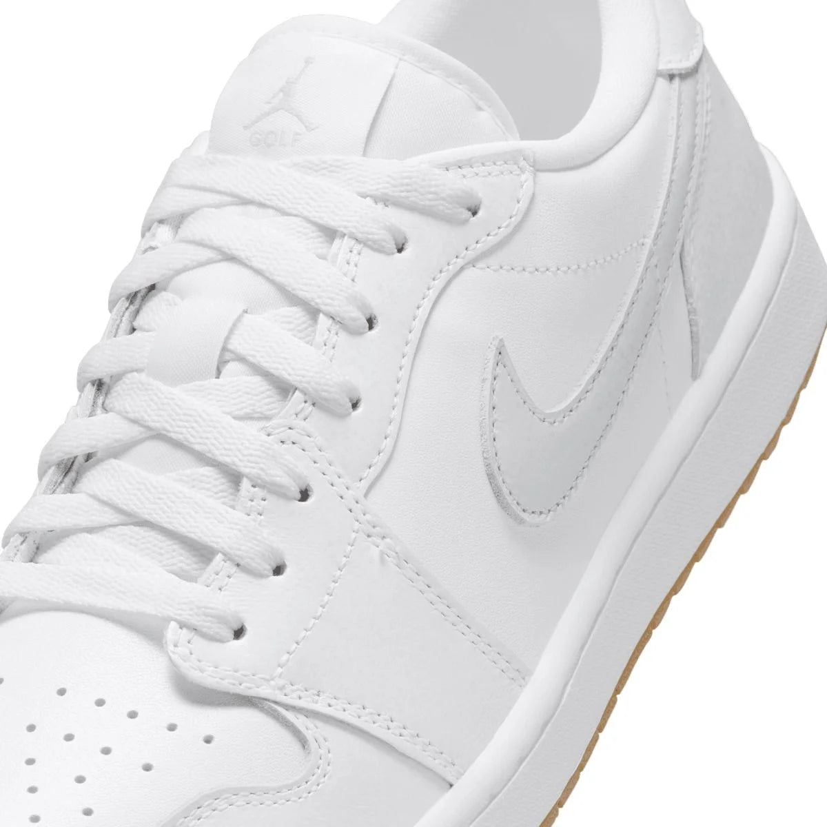 AIR JORDAN 1 LOW GOLF -- WHITE